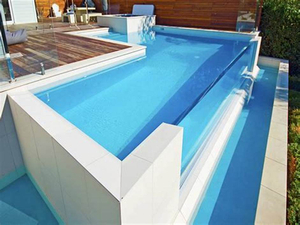 حمامات سباحة على شكل حرف L - اختر شكل حمام السباحة المستقبلي الخاص بك اتبع مصنع Leyu Aquarium Acrylic Factory - Leyu