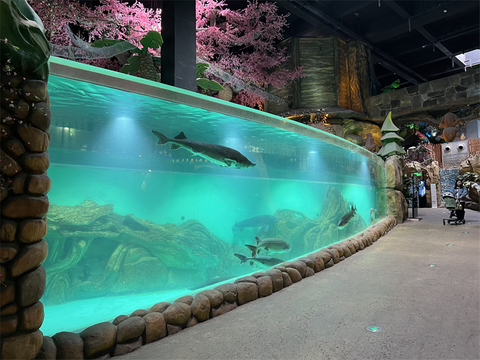 كيفية صنع لوح أكريليك لحوض السمك من مصنع Leyu Aquarium احترافي مخصص لوح أكريليك سميك للغاية لحوض السمك - Leyu