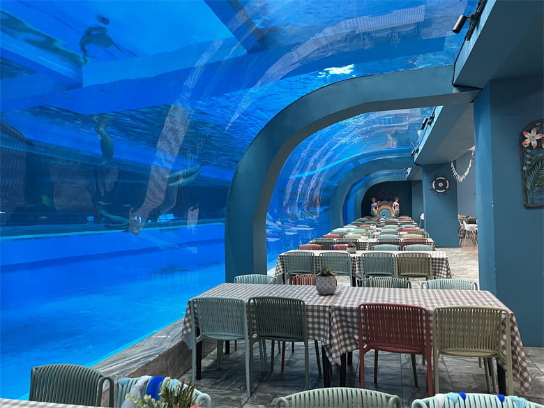 مطعم Oceanarium كيفية التخلص من الطحالب في حوض السمك Leyu التخصيص الاحترافي - Leyu
