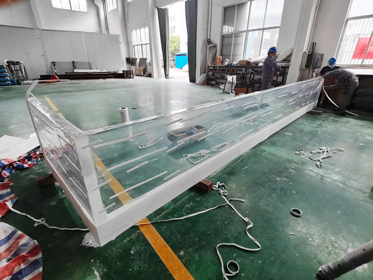 حمامات سباحة على شكل حرف L - اختر شكل حمام السباحة المستقبلي الخاص بك اتبع مصنع Leyu Aquarium Acrylic Factory - Leyu